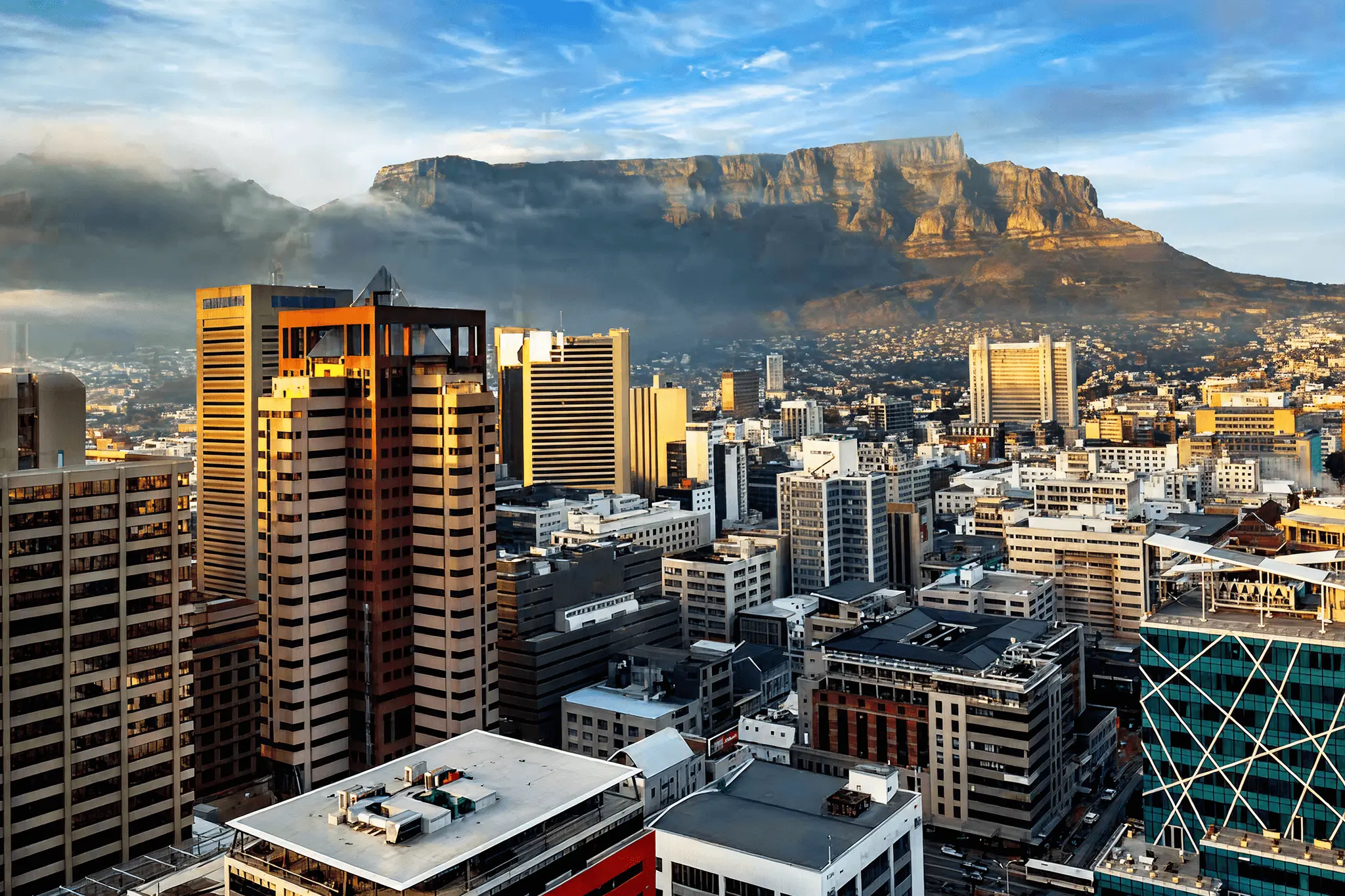Business class flights to Cape Town